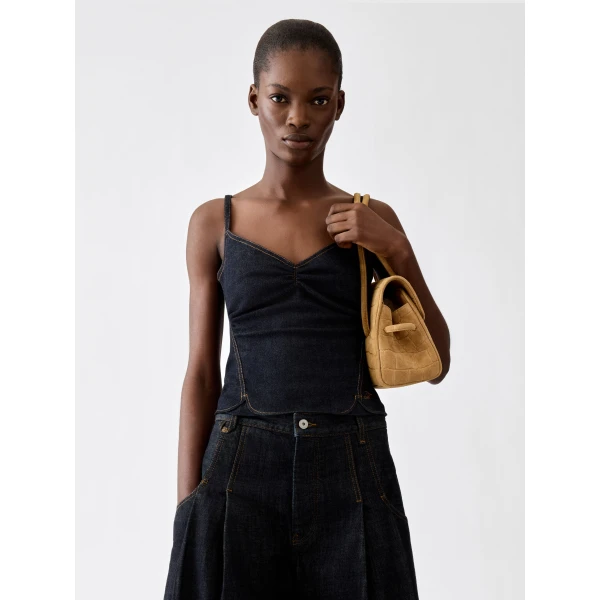 dark navy Jacquemus top