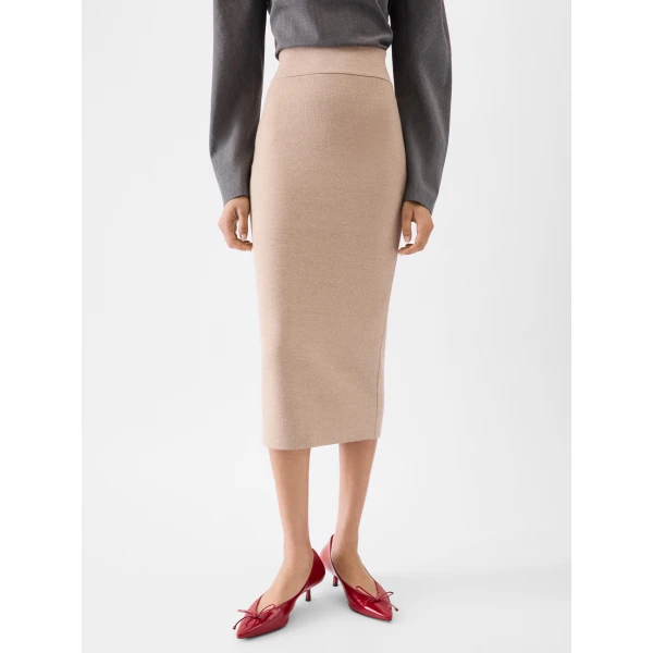multi-beige Jacquemus skirt