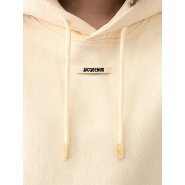 beige hoodie