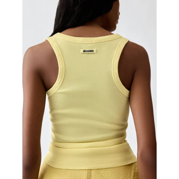 pale yellow Jacquemus top