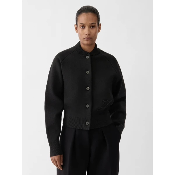black Jacquemus knit