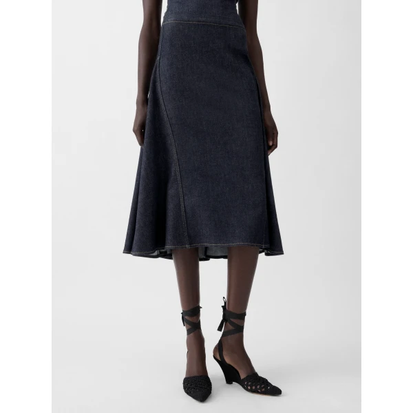 dark navy Jacquemus skirt