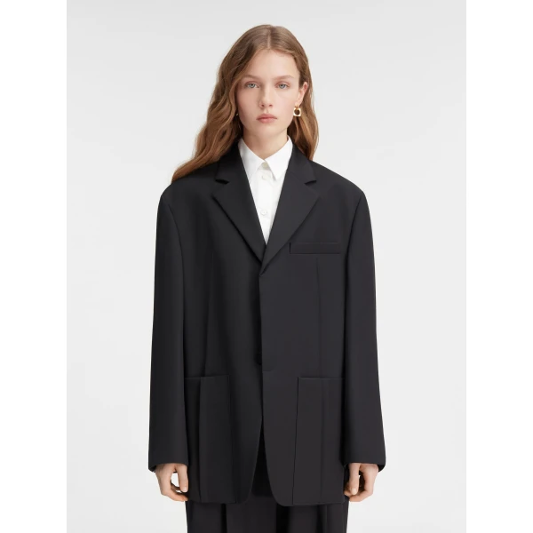 black jacket
