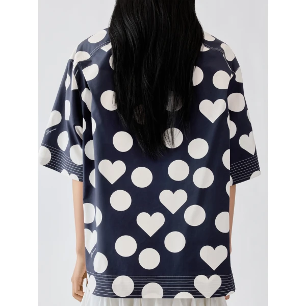 multicolour top