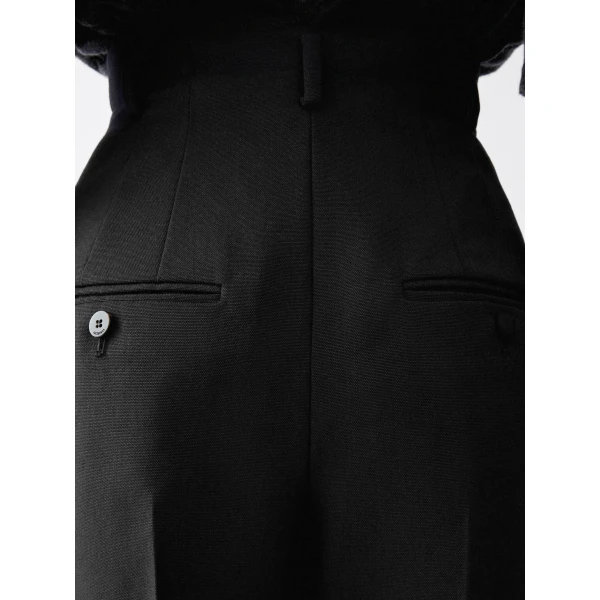 virgin wool trousers