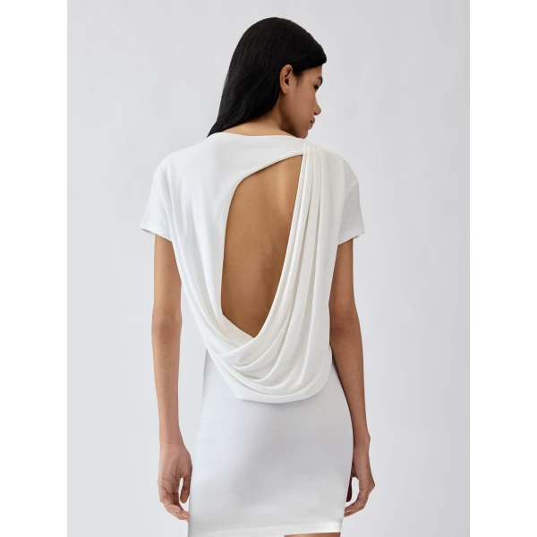 white dress