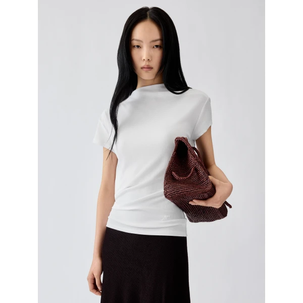 white Jacquemus top