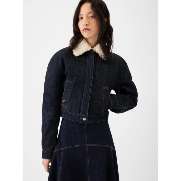 blue jacket