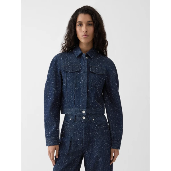 navy Jacquemus jacket