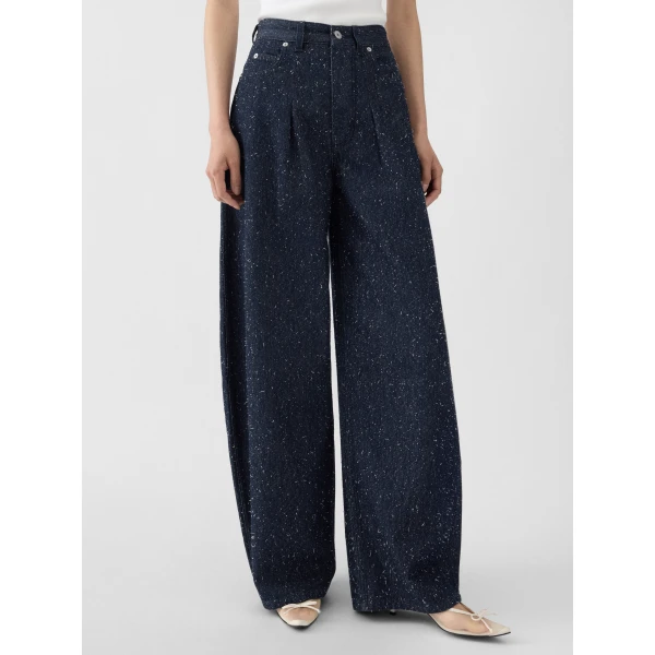 navy Jacquemus trousers