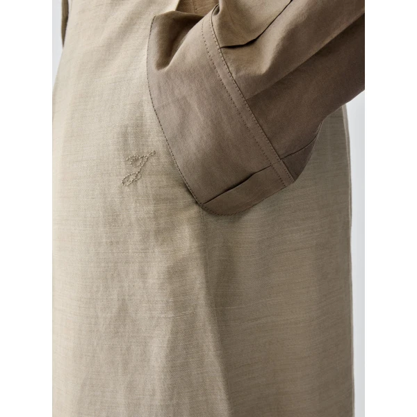 beige trousers