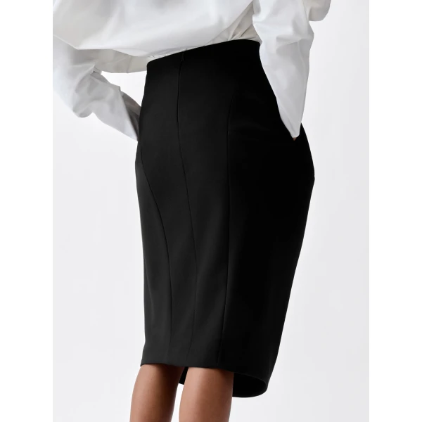 virgin wool skirt