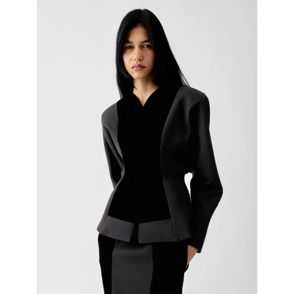 black Jacquemus jacket