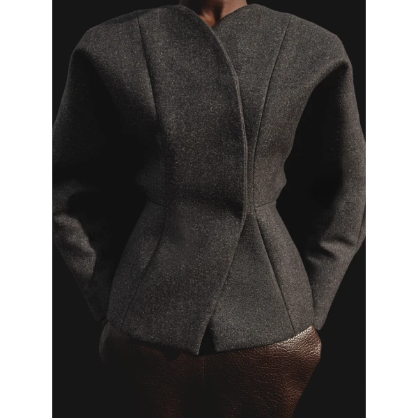 virgin wool jacket