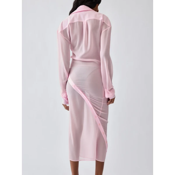 pink dress