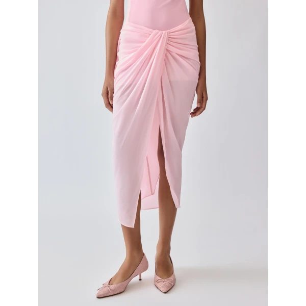 light pink Jacquemus skirt