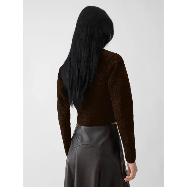brown knit