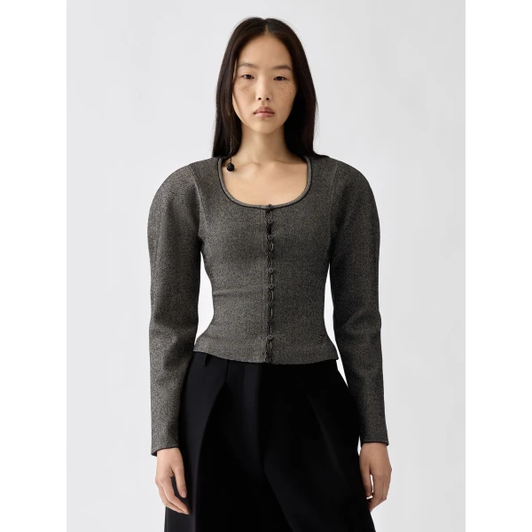 dark beige Jacquemus knit