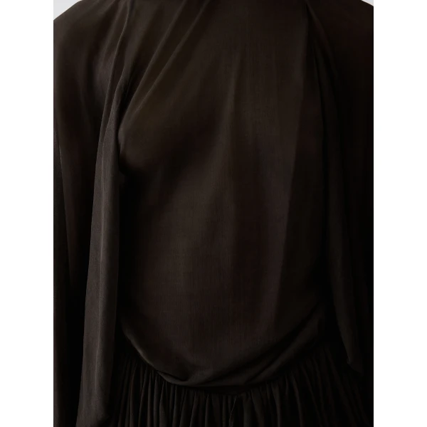 brown dress