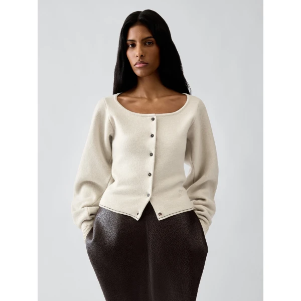 light beige Jacquemus knit