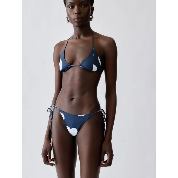prints dots navy heart Jacquemus swimwear