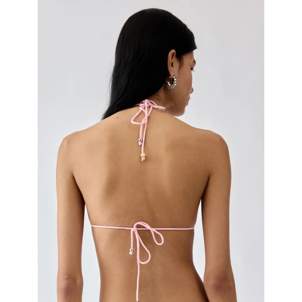 pink swimwear