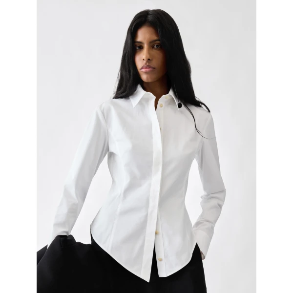 white Jacquemus top