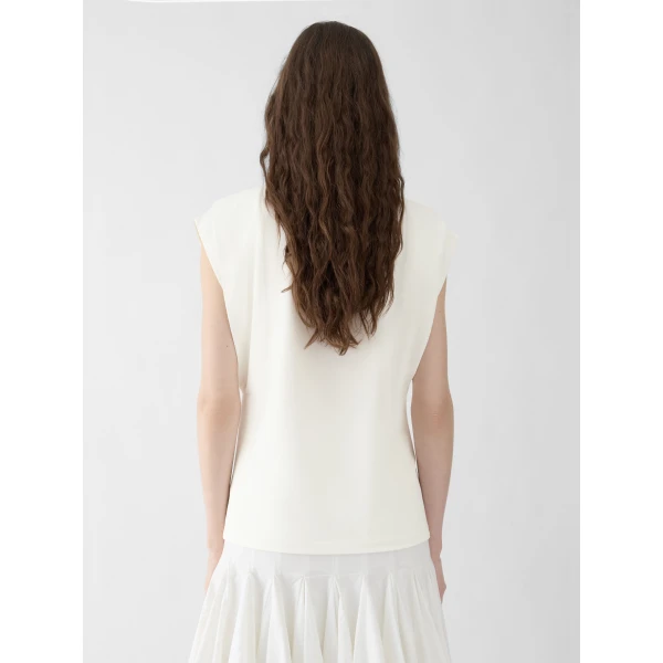 white Jacquemus top