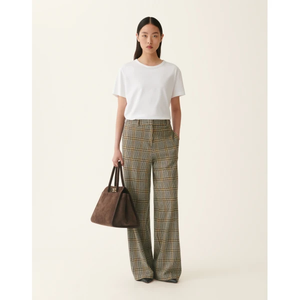 Fabiana Filippi Cotton Jersey T-shirt in Optic White