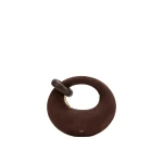 JW PEI Abacus Faux Suede Mini Top Handle Bag in Chocolate Brown | Mini Bags | Luxury Shoes 