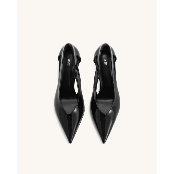 JW PEI Alessia High Heel Pumps in Black | Heels | Luxury Shoes 
