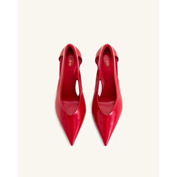 JW PEI Alessia High Heel Pumps in Red | Heels | Luxury Shoes 
