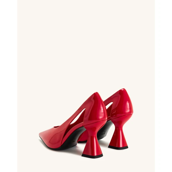 JW PEI Alessia High Heel Pumps in Red | Heels | Luxury Shoes 