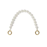 JW PEI Anna Medium Faux Pearl Chain in Pearl White | Bag Straps | Luxury Shoes 