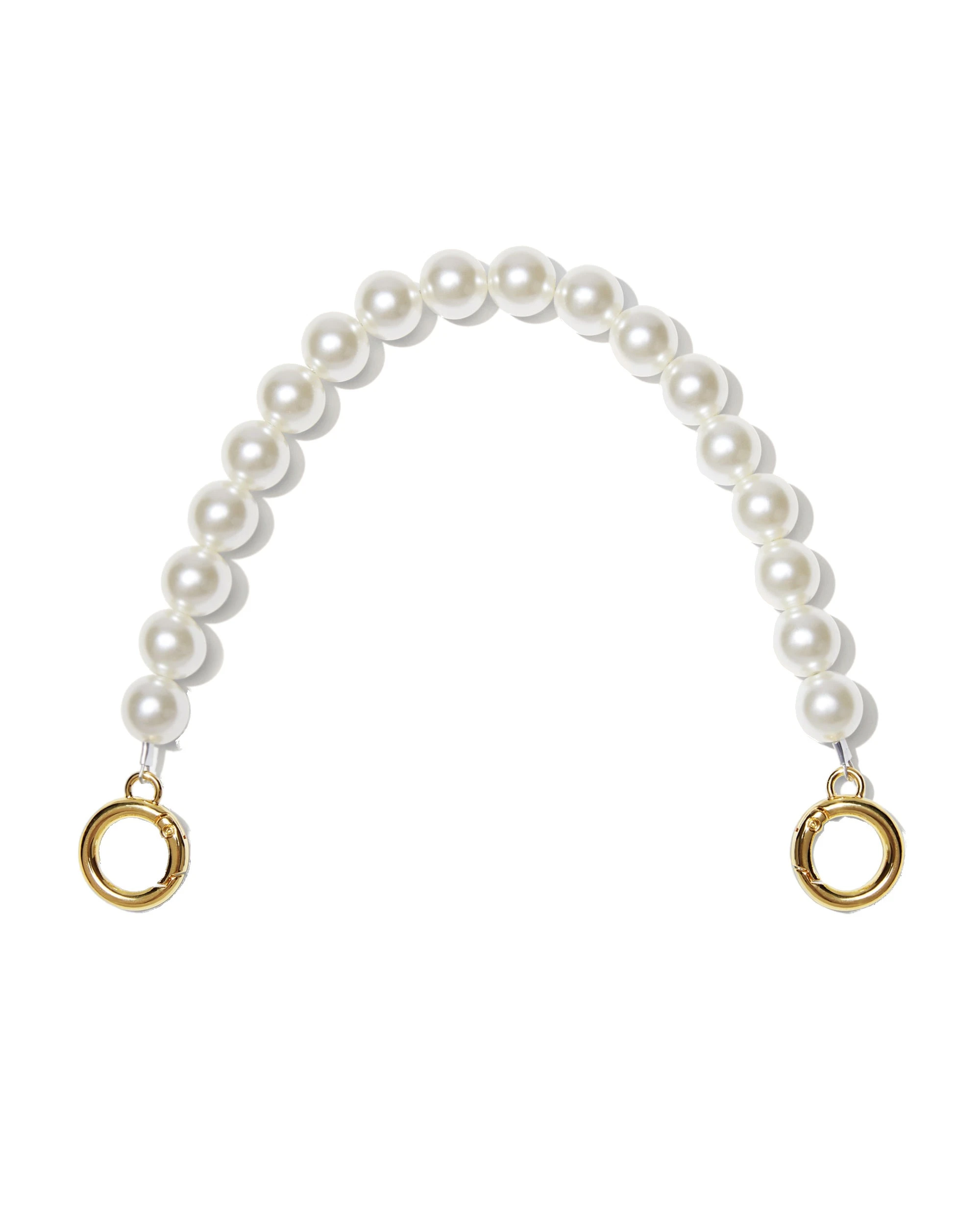 JW PEI Anna Medium Faux Pearl Chain in Pearl White JW PEI Anna Medium Faux Pearl Chain in Pearl White | Bag Straps | Luxury Shoes