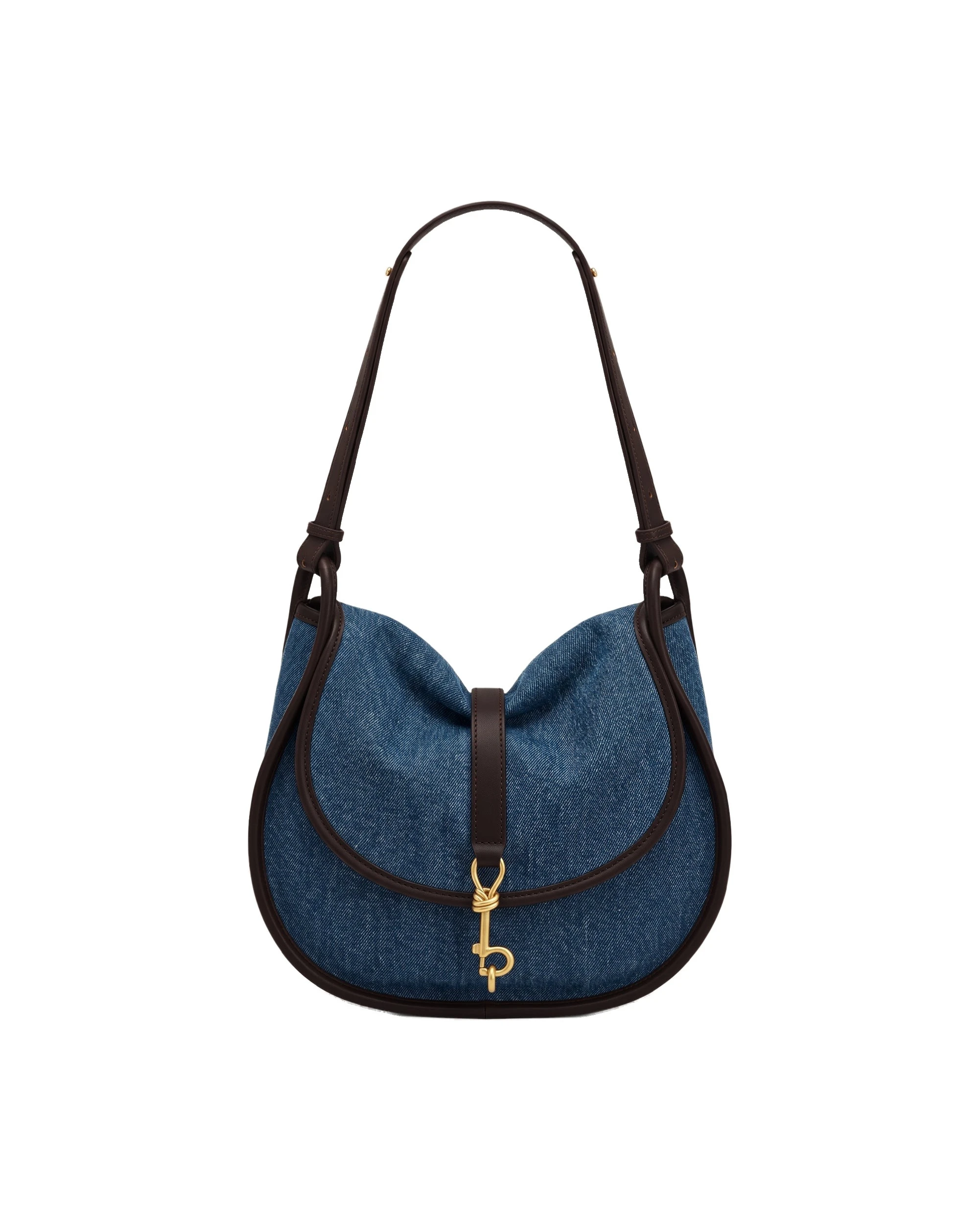 JW PEI Arla Small Hobo Bag in Dark Blue Denim JW PEI Arla Small Hobo Bag in Dark Blue Denim | Mini Bags | Luxury Shoes