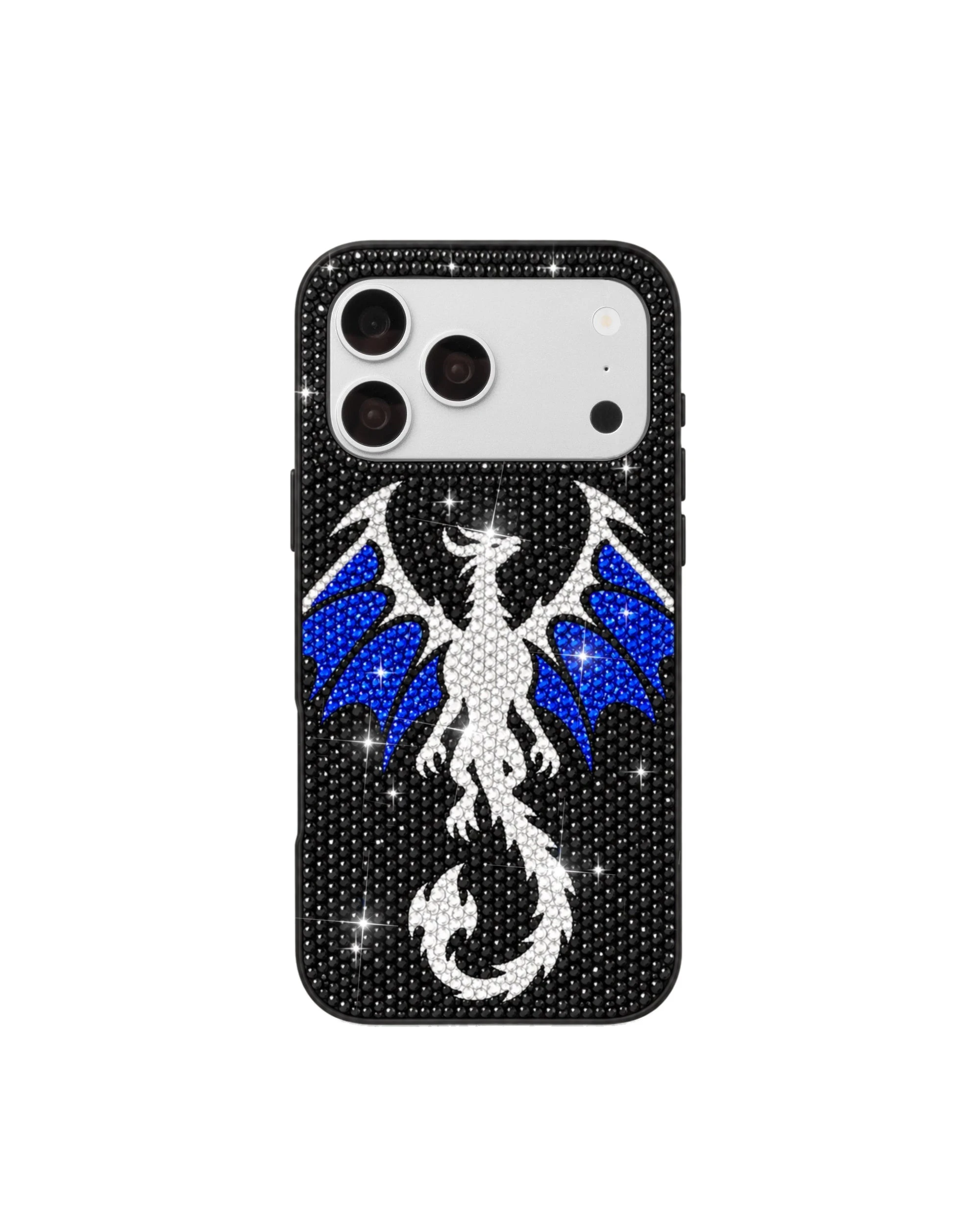 JW PEI Artificial Crystal Dragon Design Phone Case in Black JW PEI Artificial Crystal Dragon Design Phone Case in Black | Phone Cases | Luxury Shoes