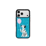 JW PEI Balloon Dalmatian Artificial Crystal Phone Case in Black | Phone Cases | Luxury Shoes 