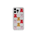 JW PEI Bear Bling Phone Case in Multicolor White | Phone Cases | Luxury Shoes 