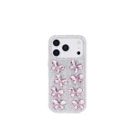 JW PEI Butterfly Crystal Phone Case in White | Phone Cases | Luxury Shoes 