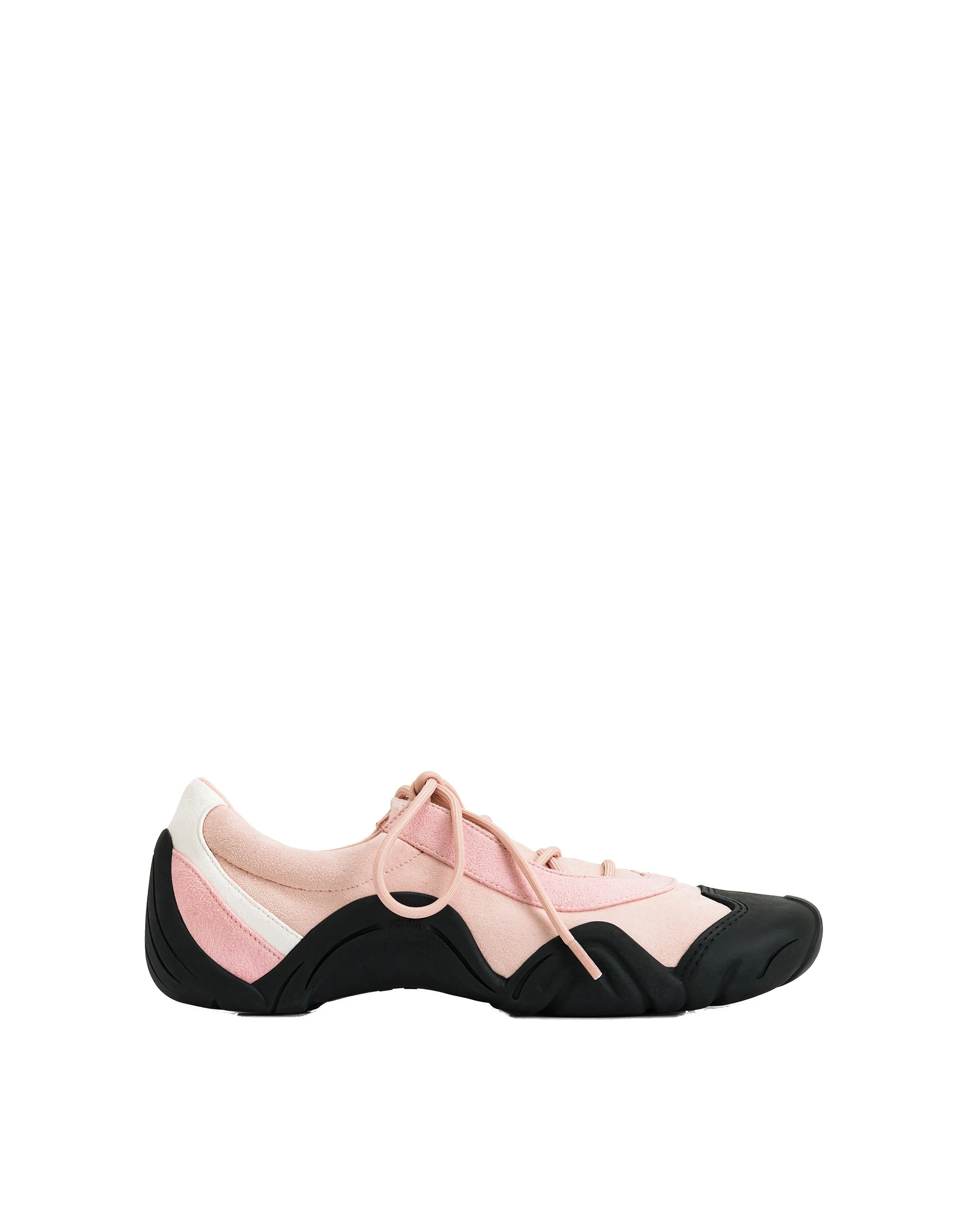 JW PEI Caitlin Lace-up Ballerina Sneakers in Pink JW PEI Caitlin Lace-up Ballerina Sneakers in Pink | Sneakers | Luxury Shoes