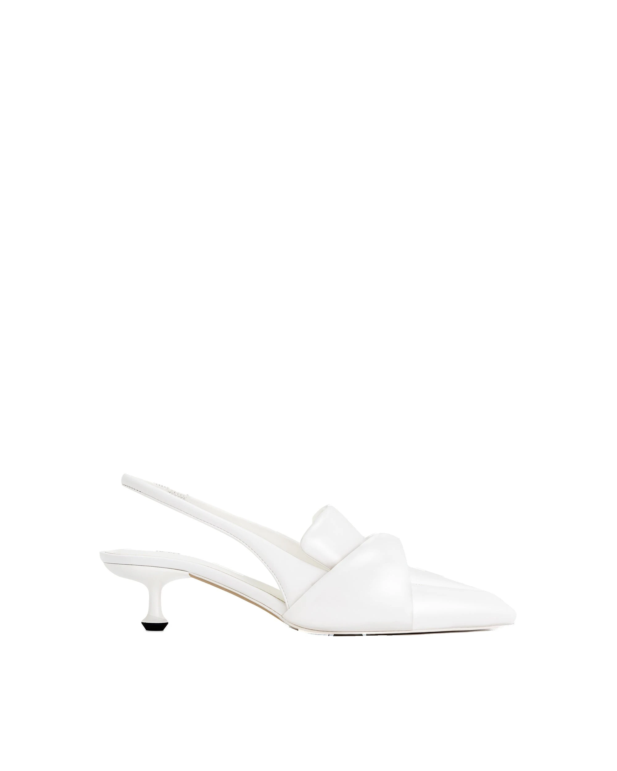 JW PEI Carla Soft Padded Kitten Heel Pumps in White JW PEI Carla Soft Padded Kitten Heel Pumps in White | Heels | Luxury Shoes