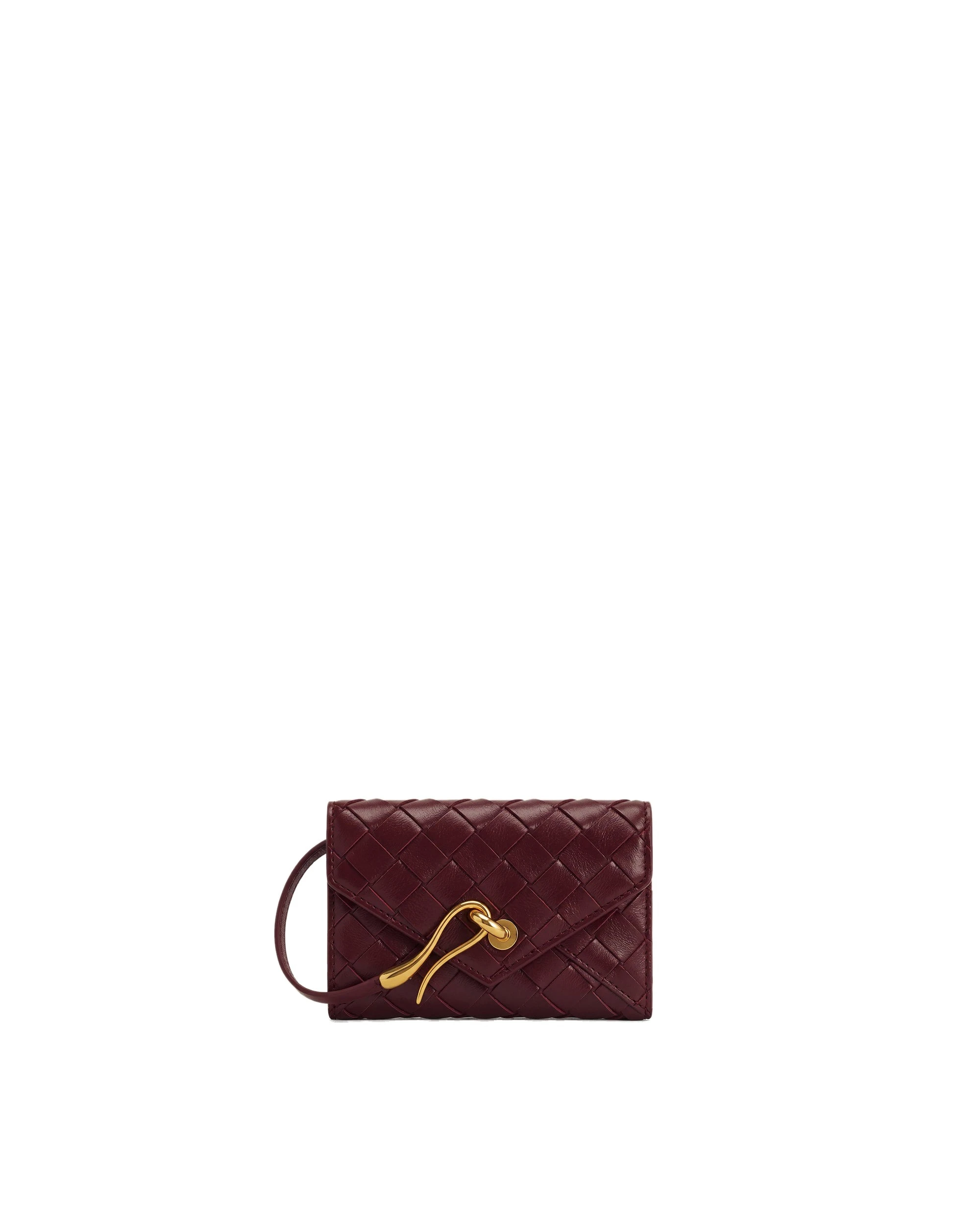 JW PEI Celeste Woven Texture Envelope Wallet in Wine Red JW PEI Celeste Woven Texture Envelope Wallet in Wine Red | Wallets & Purses | Luxury Shoes