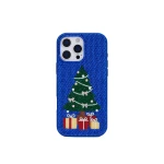 JW PEI Christmas Tree Bling Phone Case in Cobalt Blue | Phone Cases | Luxury Shoes 