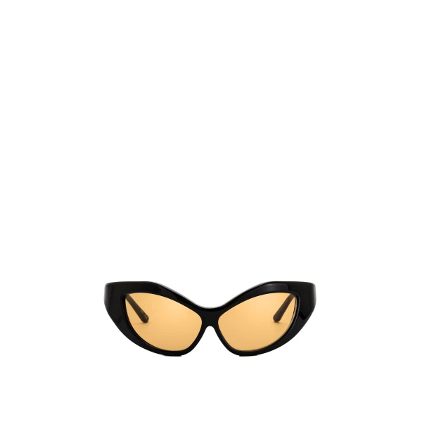 JW PEI Clarissa Cateye Sunglasses in Black | Sunglasses | Luxury Shoes 
