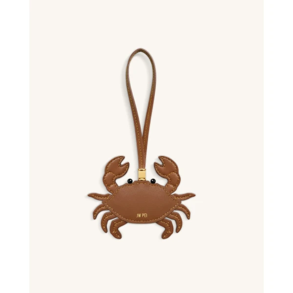 JW PEI Crab Bag Charm in Brown | Bag Charms | Luxury Shoes 