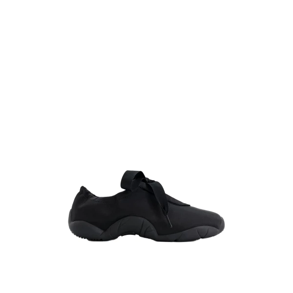 JW PEI Flavia Ballerina Sneakers in Black | Sneakers | Luxury Shoes 