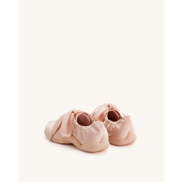 JW PEI Flavia Ballerina Sneakers in Pink | Sneakers | Luxury Shoes 