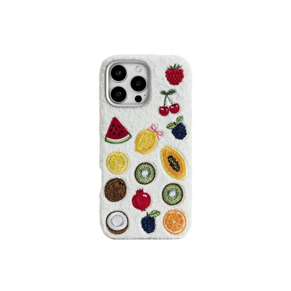 JW PEI Fruit Fiesta Phone Case in Multicolor White | Phone Cases | Luxury Shoes 