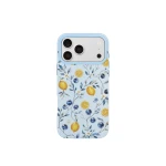 JW PEI Fruity Blossom Blueberry Lemon Phone Case in Blue | Phone Cases | Luxury Shoes 